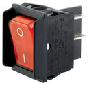 Marquardt 1835.3602 Rocker Switch On-Off Dpst Illuminated Panel Mount Red 1830 Series New