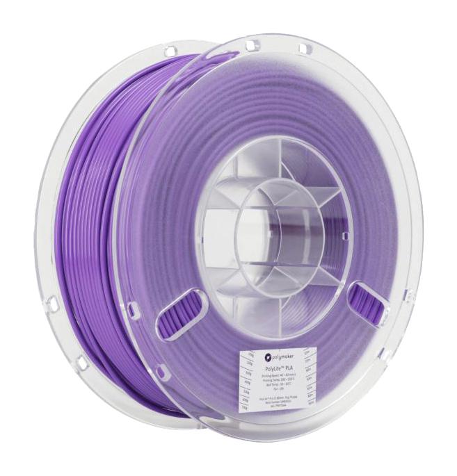 Polymaker 70543 3D Printer Filament Polylite Series 1.75mm Dia Purple PLA 150&deg;C 1 kg