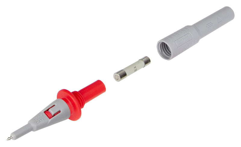 CAL Test Electronics CT4299-2 CT4299-2 Fused Probe W/LOCKING TIP Cover RED