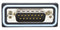 Norcomp SDF-V15-113L051 SDF-V15-113L051 D Sub Connector Standard Plug Nanook SDF Series 15 Contacts DA Solder