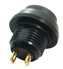 ITW Switches 59-900091 Industrial Pushbutton Switch Miniature 59 13.6 mm SPST-NO Momentary Round Black