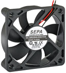 Sepa PLB60B05FSE35A DC Axial Fan 5 V Square 60 mm 15 Ball Bearing