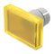 EAO 22-903.4 Lens Rectangular Yellow 22