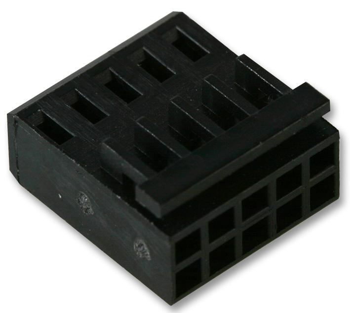 AMP - TE CONNECTIVITY 926476-5 Wire-To-Board Connector, 2.54 mm, 10 Contacts, Receptacle, AMPMODU MOD IV Series, Crimp, 2 Rows