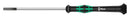 Wera 117990 Screwdriver Slotted Precision 40 mm Blade 0.8 Tip 137 Overall