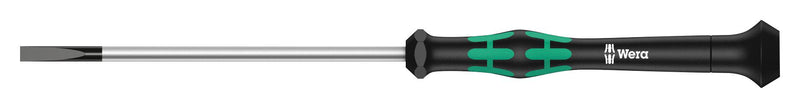 Wera 117990 Screwdriver Slotted Precision 40 mm Blade 0.8 Tip 137 Overall