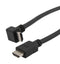 L-COM HD21ZRAD-MM-BLK-2M Hdmi 2.1 Cable M/RA-DOWN-M Lszh BLK 2.0M 52AK0504 New