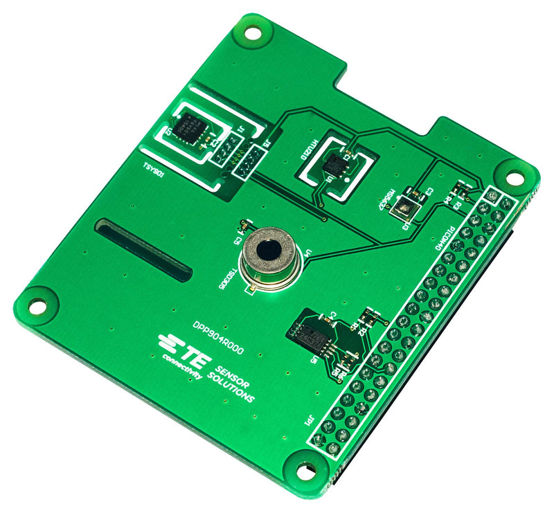 Sensor Solutions - TE Connectivity DPP904R000 Development Board Raspberry Pi Digital Weather Shield