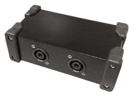 Stellar Labs NL4-SPLIT Speakon&reg; Splitter Box - One NL4MP Input to Two Outputs 73T6064