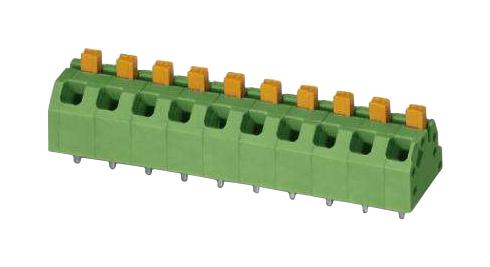 Phoenix Contact SPTAF 1/ 7-50-EL-EX Wire-To-Board Terminal Block 5 mm 7 Ways 24 AWG 16 1.5 mm&Acirc;&sup2; Push In