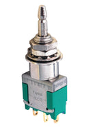 Alcoswitch - TE Connectivity MPE106F Industrial Pushbutton Switch MPE Series 6.4 mm Spdt On-(On) Plunger for Cap