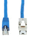 Eaton Tripp Lite N237A-F18N-WHSH Patch Cord RJ45 PLUG-RJ45 Jack 18"