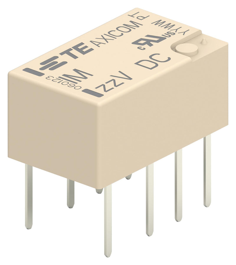 Axicom - TE Connectivity 3-1462039-2 3-1462039-2 Signal Relay 12 VDC Dpdt 2 A IM Through Hole Non Latching