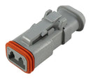 Deutsch - TE Connectivity DT06-2S-E008. Housing Plug 2POS 5.46MM