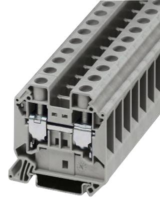 Phoenix Contact UT 16 UT 16 DIN Rail Mount Terminal Block 2 Ways AWG 4 mm&Acirc;&sup2; Screw 76 A