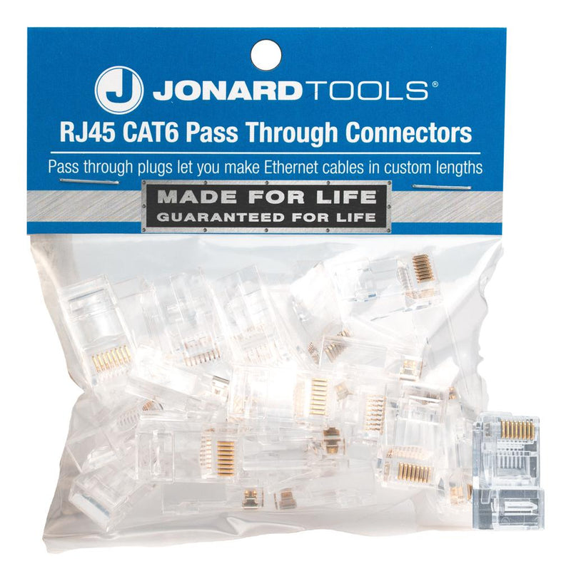 Jonard Tools RJ45-625 KIT Modular Conn CAT6/6A 25PCS