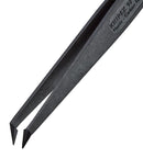 Knipex 92 09 03 ESD 92 ESD Tweezers Safe Bent Pointed 110 mm Carbon Fibre Reinforced Plastic