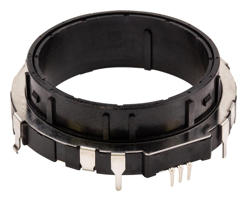 Bourns PER601-P117-N0015 Rotary Encoder Mechanical Incremental 15 PPR 30 Detents Vertical Without Push Switch