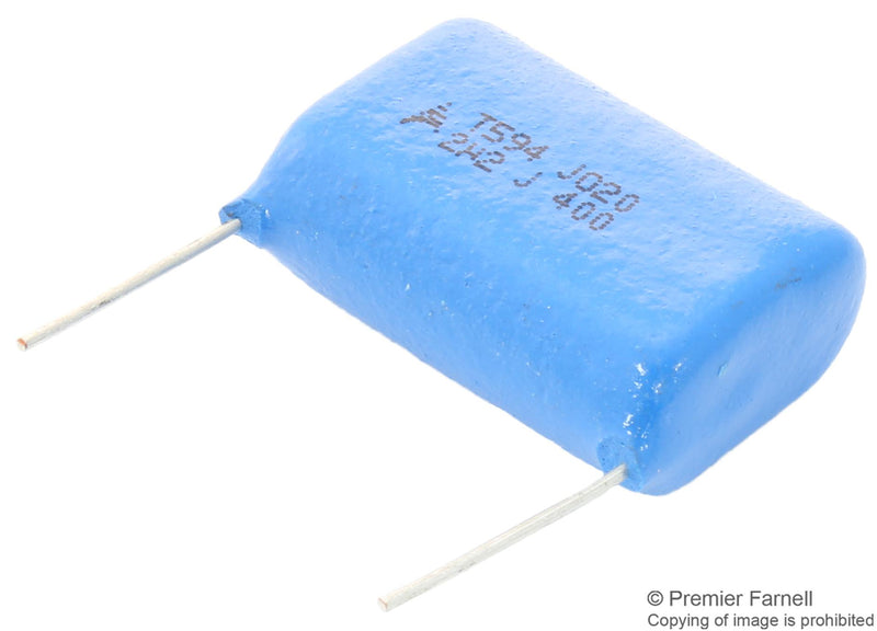 EPCOS B32594C6684J008 Film Capacitor, 0.68 &micro;F, 400 V, PET (Polyester), &plusmn; 5%, B32594 Series