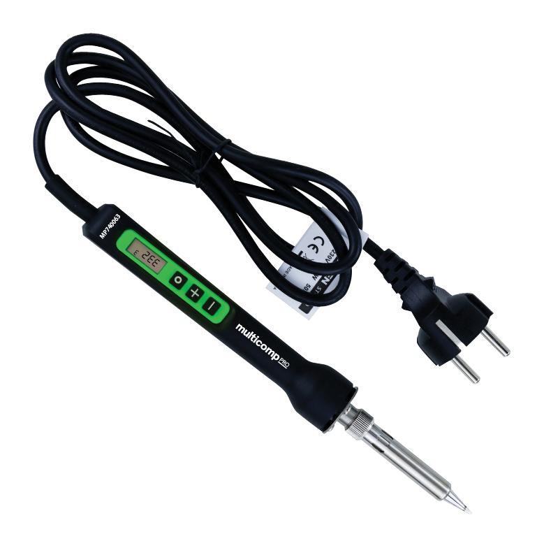 Multicomp PRO MP740063 Soldering Iron LCD Display 150 W 480 &deg;C 240 VAC Digital Range EU