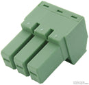 Phoenix Contact PC 4/ 3-ST-762 PC 3-ST-762 Pluggable Terminal Block 7.62 mm 3 Ways 24AWG to 10AWG 4 mm&Acirc;&sup2; Screw 20 A