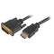 Stellar Labs PSG90342 Cable Hdmi A/DVI-D Dual Link Plug 3FT