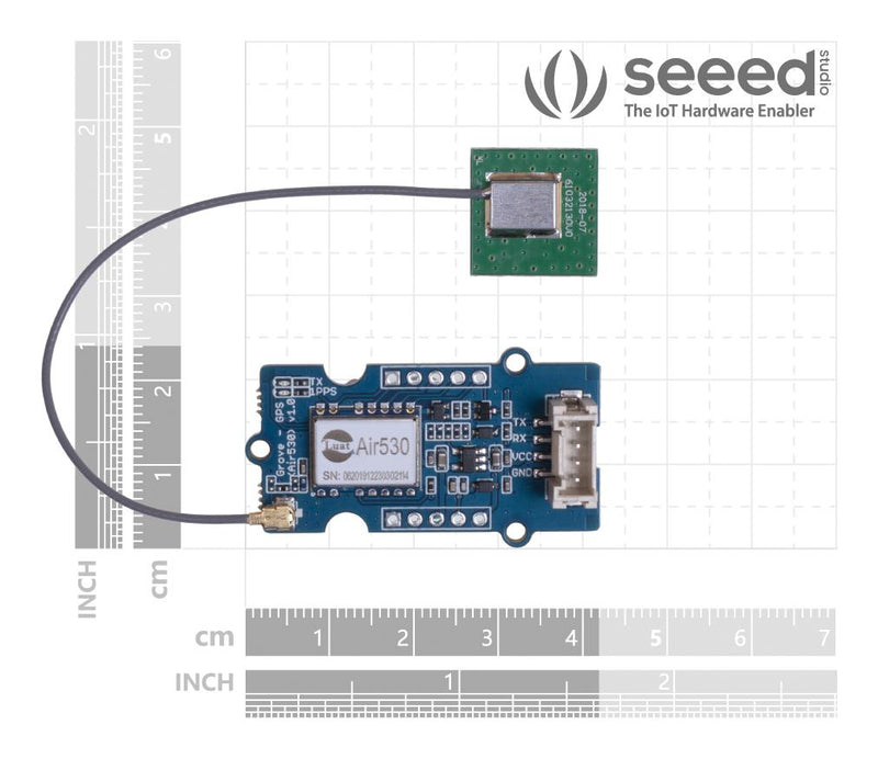 Seeed Studio 109020022 GPS Board With Cable 3.3V / 5V Arduino &amp; Raspberry Pi