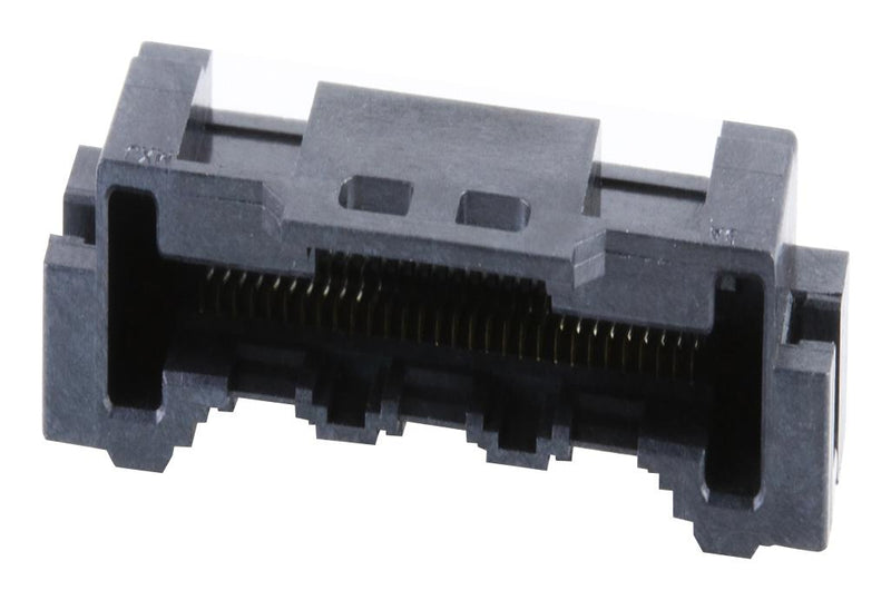 Molex 501864-3092 FFC / FPC Board Connector R/A 0.5 mm 30 Contacts Receptacle Easy-On 501864 Surface Mount