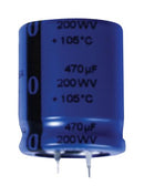 Cornell Dubilier SLPX332M100E7P3 Electrolytic Capacitor 3300 &micro;F 100 V Slpx Series 3000 Hours @ 85&deg;C &plusmn; 20%