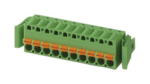 Phoenix Contact FKC 25/ 4-ST-508-RF Pluggable Terminal Block 5.08 mm 4 Ways 24AWG to 12AWG 2.5 mm&Acirc;&sup2; Push In 10 A