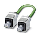 Phoenix Contact NBC-R4RC/20-93B/R4RC Ethernet Cable Cat5e 2 m 6.56 ft RJ45 Plug to Green