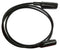 Multicomp PRO MP770278 Alligator Clip Test Lead 12 " 305 mm Black 10 A 30 VAC