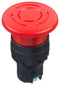 Idec HW1B-V4R Switch Actuator Red Push Lock HW Series Non-Illuminated Emergency Stop Pushbutton Switches