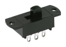 C & K Components L201011SS03Q Slide Switch Miniature Dpst On-Off Panel L Series 4 A 125 V