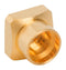 Amphenol RF SMP-MSLD-PCT-10 / Coaxial Connector SMP Straight Jack Through Hole Vertical 50 ohm Beryllium Copper