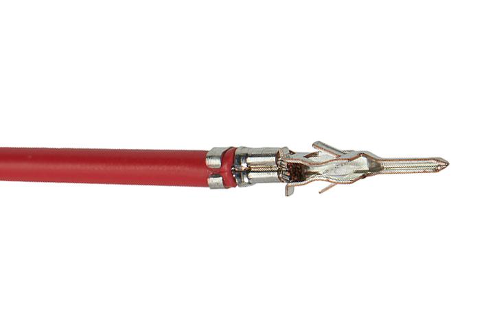 Molex 214762-2125 214762-2125 Cable Assembly Crimp Pin to 17.7 " 450 mm Micro-Fit 3.0 OTS 214762 Red