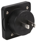 PRO Elec 1518C BLK Mains Adapter UK US 10 A Black Plastic Body 250 V