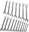 Duratool D03080 Spanner Set Combination 6 mm - 24 18 Piece