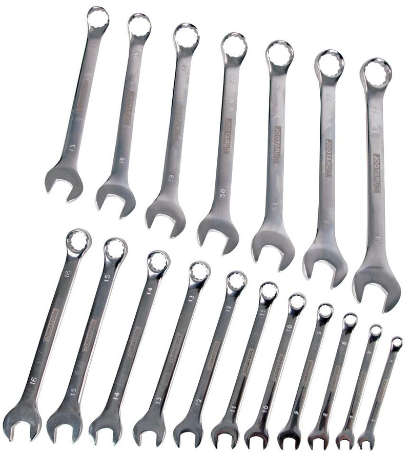 Duratool D03080 Spanner Set Combination 6 mm - 24 18 Piece