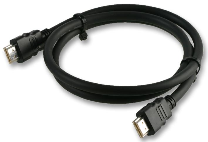 MOLEX 88768-9800 HDMI-to-HDMI Cable Assembly, 28 AWG, 1.0m Length