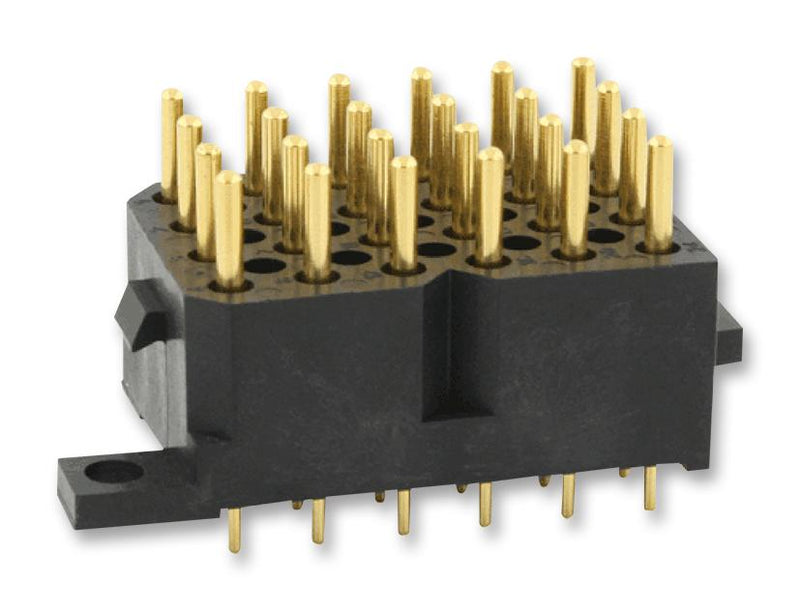 SOURIAU-SUNBANK / Eaton SMS24GE4 SMS24GE4 Pin Header Wire-to-Board 5.08 mm 4 Rows 24 Contacts Through Hole Straight Souriau Qikmate SMS