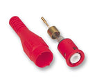 STAUBLI 67.9760-22 50 ohm BNC Crimp Socket with Red Touch Protected Body, 1A/1000V - RG58/U Cable