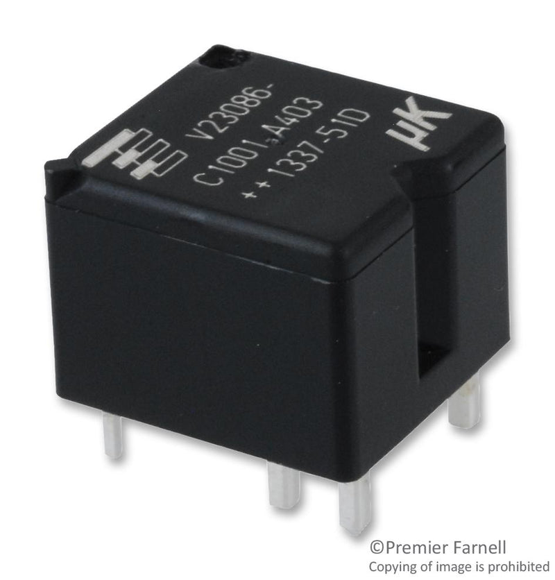 POTTER&BRUMFIELD - TE Connectivity V23086C1001A402 Automotive Relay SPST-NO 30A 12VDC