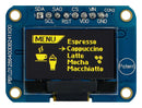 Midas MDOB128064V1V-YI Graphic Oled 128 x 64 Pixels Yellow on Black 3V I2C SPI 38mm 28.5mm -40 &deg;C