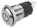 EAO 82-4151.2000.B002 Vandal Resistant Switch Engraved Standby Series 82 16 mm Spdt Maintained Round Flush