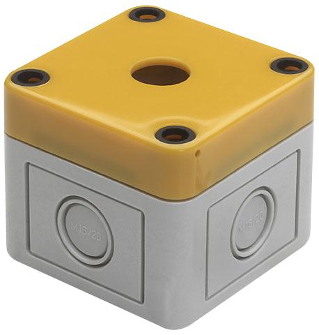 EAO 61-9480.5 EMERGENCY STOP ENCLOSURE, 16MM MTG HOLE