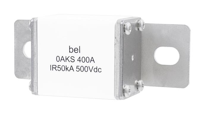 BEL Fuse 0AKSBK500-BA 500V-RATED for EV/HEV/ESS Applications 500A Stud Mount With Offset Blade 51AK0318 New