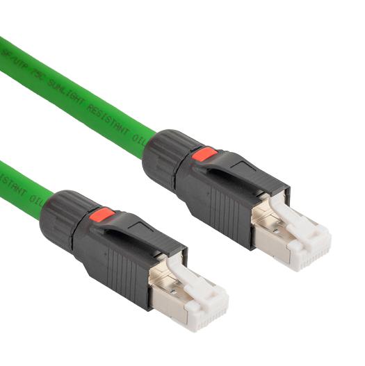 L-COM TRGPA401-3M Patch Cord RJ45 PLUG-PLUG CAT5E 9.8FT