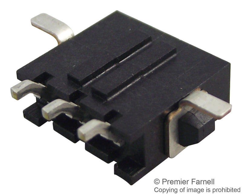 AMP - TE Connectivity 2-1445057-3 2-1445057-3 Pin Header Right Angle Wire-to-Board 3 mm 1 Rows Contacts Surface Mount