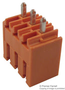 Weidmuller SL 3.5/3/180G Terminal Block Plug 3.5 mm 3 Ways 10 A 300 V Through Hole Vertical